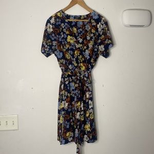 7025 Floral Dress
